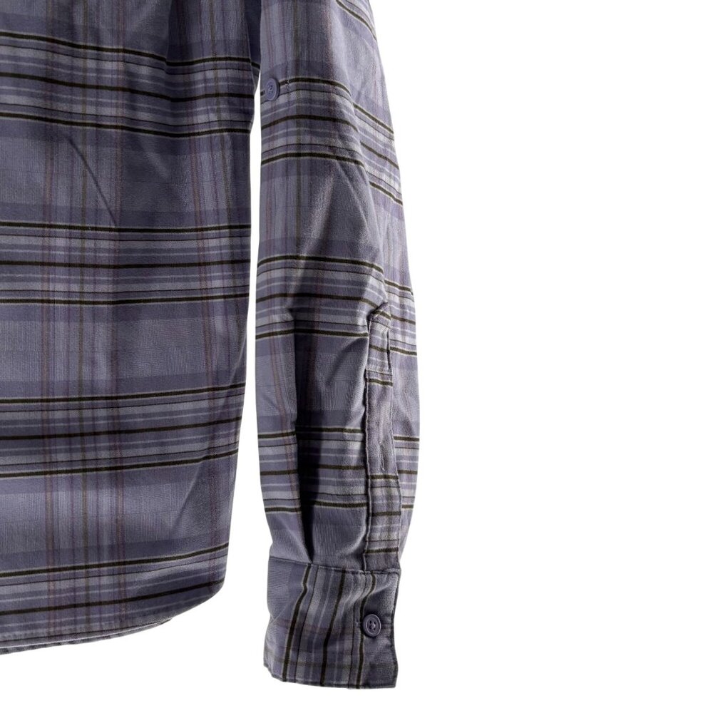 Columbia Women's Plaid Long Sleeve Button-Up Shirt M Purple - Picture 5 of 5